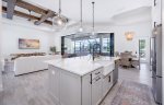 Elegant Kitchen, Living and Dining Room 